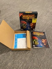 WarCraft 2 II Tides of Darkness Blizzard 1995 Big Box & Manual Only No Game picture