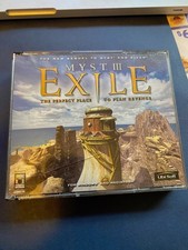 Myst III 3 Exile PC Game 2001 Discs 4 Disc Windows/Mac w/Manual VGC cib complete picture