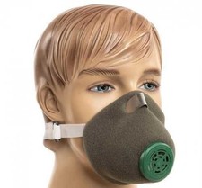 Vintage Soviet Chernobyl Liquidator R-2 Mask USSR Respirator, NOS. picture