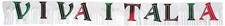 Beistle Metallic Viva Italia Banner Party Accessory, 13.25