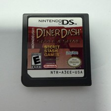Diner Dash Suzzle & Serve Nintendo DS Tested Cart Only Authentic picture