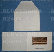 B2493 SANTINO FIRST COMMUNION AND CONFIRMATION MONZA LEONARDO DA VINCI LAST SUPPER picture