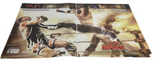 TNA Impact Wrestling Xbox 360 Wii PS2 Vintage Video Game Poster 2 Page Ad Print picture