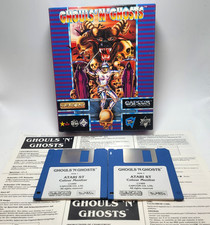 Ghouls n Ghosts Atari ST 520 1040 US Gold Capcom Game  With Box & Instructions picture