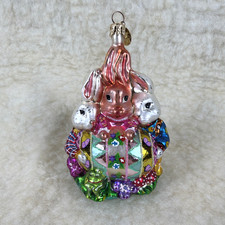 Christopher Radko Easter 2001 Ornament Triple Treasure Beautiful 01-0478-0 picture