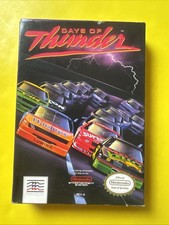 Days of Thunder Nintendo NES 1990 BOX Only 100% Authentic picture