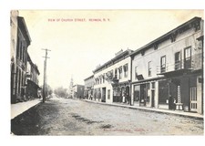 Hermon New York Church Street J Conant Publisher Early Post Card Rev Jas A Thoms picture