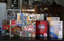 Maxis Sim City Collection Lot Boxes & Manuals Sim Life Sims Hot Date 8 Games PC picture