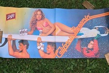 Vintage 1982 Schlitz Beer California Dreamin Poster 40x18 Bikini Surf Breweriana picture