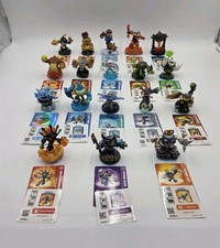 Skylanders Swap Force Figure Lot - 18 Figures with Cards & Stickers Blue Base picture