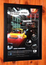 2002 Beam Breakers PC Windows Vintage Rare Promo Small Poster / Ad Page Framed picture