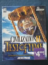 Civilization II Test of Time PC CD-ROM 1999 Vintage Micro Prose picture