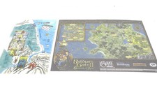 OEM Baldur's Gate II Shadows of Amn Map Poster & neverwinter night cloth map picture