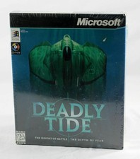 SEALED 1996 Microsoft Deadly Tide Big Box PC picture