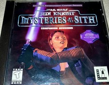 Star Wars Jedi Knight Mysteries of the Sith PC Game - Expansion - Mara Jade 1998 picture