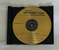 TOCA Touring Car Championship Review Version - Sony PlayStation PSone Sept 1997 picture