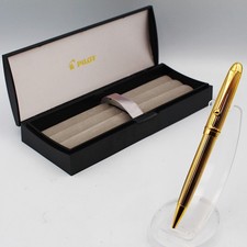 [Rare New unused] Pilot Custom 74 Gold-Plated Striped Ballponit Pen picture
