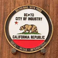 Martin Brower City Of Industry Black Belt Safety Champion Challenge Coin  W#12 picture