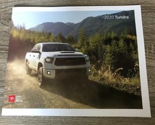 2020 TOYOTA TUNDRA 30-page Original Sales Brochure picture