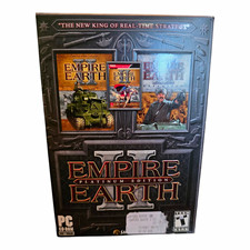 Sierra Empire Earth II Platinum Edition PC Strategy Game T-Teen Real-Time picture