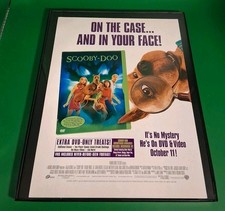 Scooby-Doo Live Action Movie Framed Print Ad 2002 8.5x11 Vintage  picture