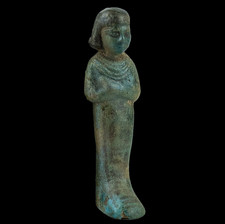 Egyptian Artifacts Rare Authentic Pharaonic Statue Of Ushabt (Shabti) BC picture