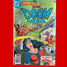 💥 Showcase #95 (1977) DC Comics - The New Doom Patrol - Johnny Unitas Daisy Ad  picture