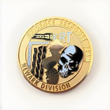 FBI Newark New Jersey ERT Evidence Response Team Challenge Coin picture