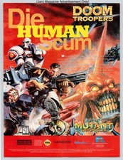 Doom Troopers Mutant Chronicles SNES Genesis 1996 Full Page Print Ad picture