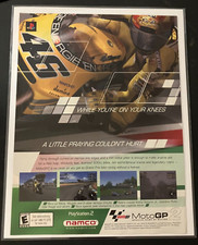 MotoGP 2- Vintage Original 2001 Race Gaming Print Ad / Wall Art picture