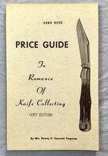 Price Guide to Romance of Knife Collecting 1977 Mrs. D Ferguson Case + Many More picture