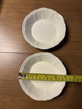 Wedgwood Queen's Shape Plain Fruit Dessert Bowls 5” Set Of 2, England 792702 picture