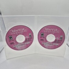 Unreal Tournament Game of the Year Edition PC 2 Disc Set Tested Working GOTY picture