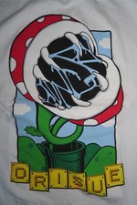 ORISUE Label - For the Hungry PIRANHA PLANT (LG) Shirt SUPER MARIO Venus Flytrap picture