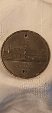 Vintage 1853 Dedication Medal Building Exhibition of Industry of All Nations NY picture