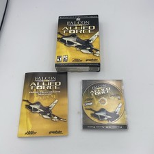 Falcon 4.0 Allied Force Battlefield Series Combat Flight Simulator New open box picture
