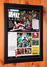 Heavy Metal: F.A.K.K. 2 PC Windows Promo Small Poster / Ad Page Framed picture