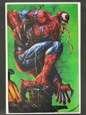 Amazing Venom #1 Johnny Desjardins NYCC Surprise Green Virgin Variant Ltd 400 picture
