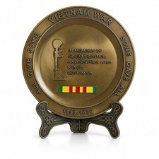 Vietnam War Memorial Commemorative Plate 5.5