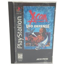 X-COM UFO Defense PlayStation 1 PS1 1995 Long Box CIB Manual Registration Card picture