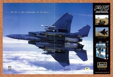 1998 Jane's F-15 Definitive Jet Combat Sim PC Original Advertisement / Promo v1 picture