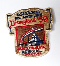 Disneyland Monorail Patch 6 Spectacular New Adventures picture