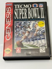 Tecmo Super Bowl II Special Edition Sega Genesis CIB Complete w/ Manual picture