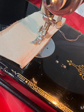 Singer Featherweight Antique Sewing Machine 1936, 90 Yrs Old Sews Perfect Stitch picture