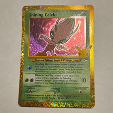 Pokémon 30th celebration Shining Celebi 106/105 Holo shining celebi picture