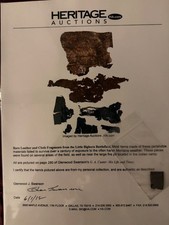 LITTLE BIGHORN/CUSTERS LAST STAND ARTIFACT with HERITAGE AUCTIONS provenance picture