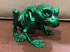 GREEN SKELETON FROG GRANDIN ROAD picture