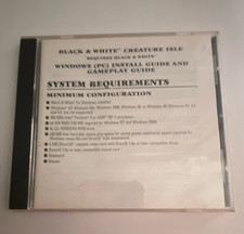 EA Games Black & White: Creature Isle Expansion Pack PC Simulation T-Teen Manual picture
