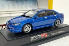 Ebbro 1/43 Honda Accord Euro R CL7 Blue Diecast Model Car Acura TSX Replica picture