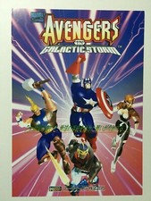 Marvel Comics Avengers in Galactic Storm Arcade Flyer Japan (Data East, 1995) picture
